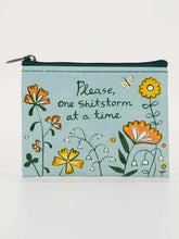 Load image into Gallery viewer, Coin Purse | Blue Q