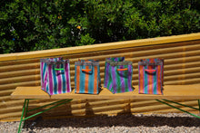 Load image into Gallery viewer, Recycled Plastic Stripe Bag - Rectangle D30 | Puebco