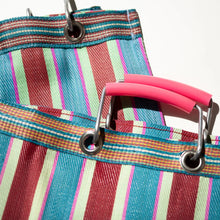 Load image into Gallery viewer, Recycled Plastic Stripe Bag - Wide | Puebco