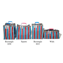 Load image into Gallery viewer, Recycled Plastic Stripe Bag - Wide | Puebco