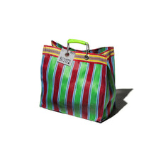 Load image into Gallery viewer, Recycled Plastic Stripe Bag - Square | Puebco