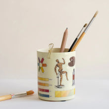 Load image into Gallery viewer, Enamel Everything Pot - The Art of Colouring | Roomytown