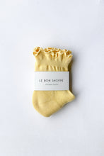 Load image into Gallery viewer, Ruffled Hugger Crew Socks | Le Bon Shoppe