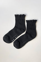 Load image into Gallery viewer, Ruffled Hugger Crew Socks | Le Bon Shoppe
