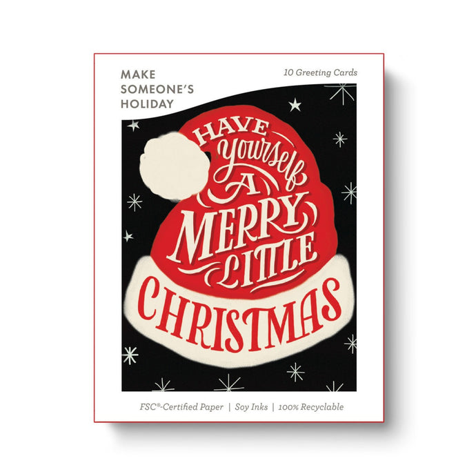Santa’s Magic Merry Little Christmas Note Card Set | Compendium