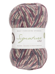 WYS Signature 4-Ply sock yarn | West Yorkshire Spinners