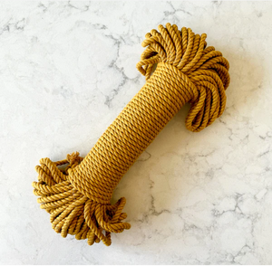 Recycled Twined Cotton Rope 5mm | Flax & Twine