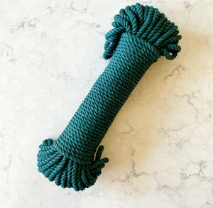 Recycled Twined Cotton Rope 5mm | Flax & Twine