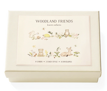 Load image into Gallery viewer, Woodland Friends Note Card Box | Karen Adams Designs