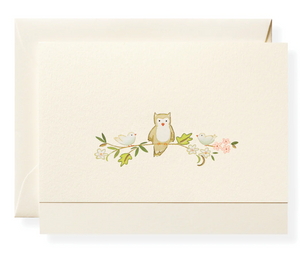 Woodland Friends Note Card Box | Karen Adams Designs