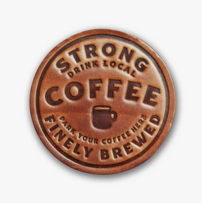 Leather Coasters | Sugarhouse Leather