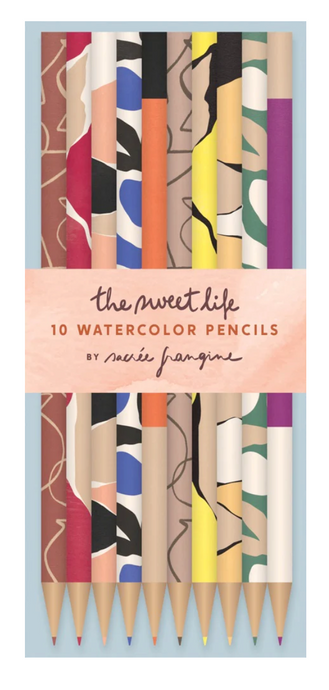 Sweet Life: 10 Watercolor Pencils | Sacrée Frangine