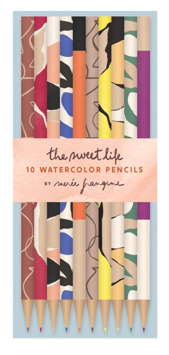 Sweet Life: 10 Watercolor Pencils | Sacrée Frangine
