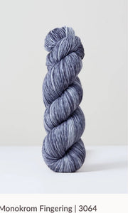 Monokrom Fingering Self Striping Yarn | Urth Yarns