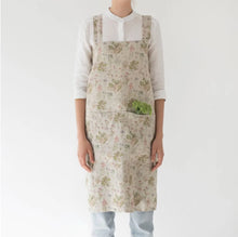 Load image into Gallery viewer, Linen Crossback Pinafore Aprons | Linen Tales