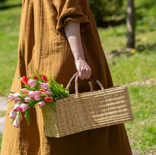 Load image into Gallery viewer, Gardener Long Basket | Kaaterskill Market