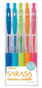 Sarasa Clip Pen Color Sets | Zebra