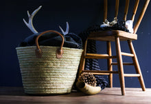 Load image into Gallery viewer, Short Handled French Market Basket | Medina