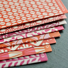 Load image into Gallery viewer, Small Sheets of Paper Red Assortment | Cambridge Imprints