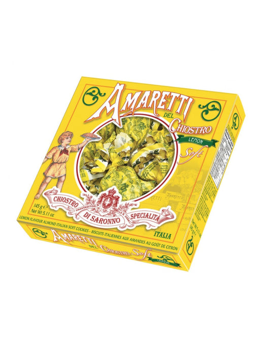 Soft Lemon Amaretti Cookies | Zia Pia