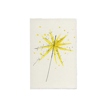 Load image into Gallery viewer, Sparkler Hand Painted Greeting Card | Scribble &amp; Daub