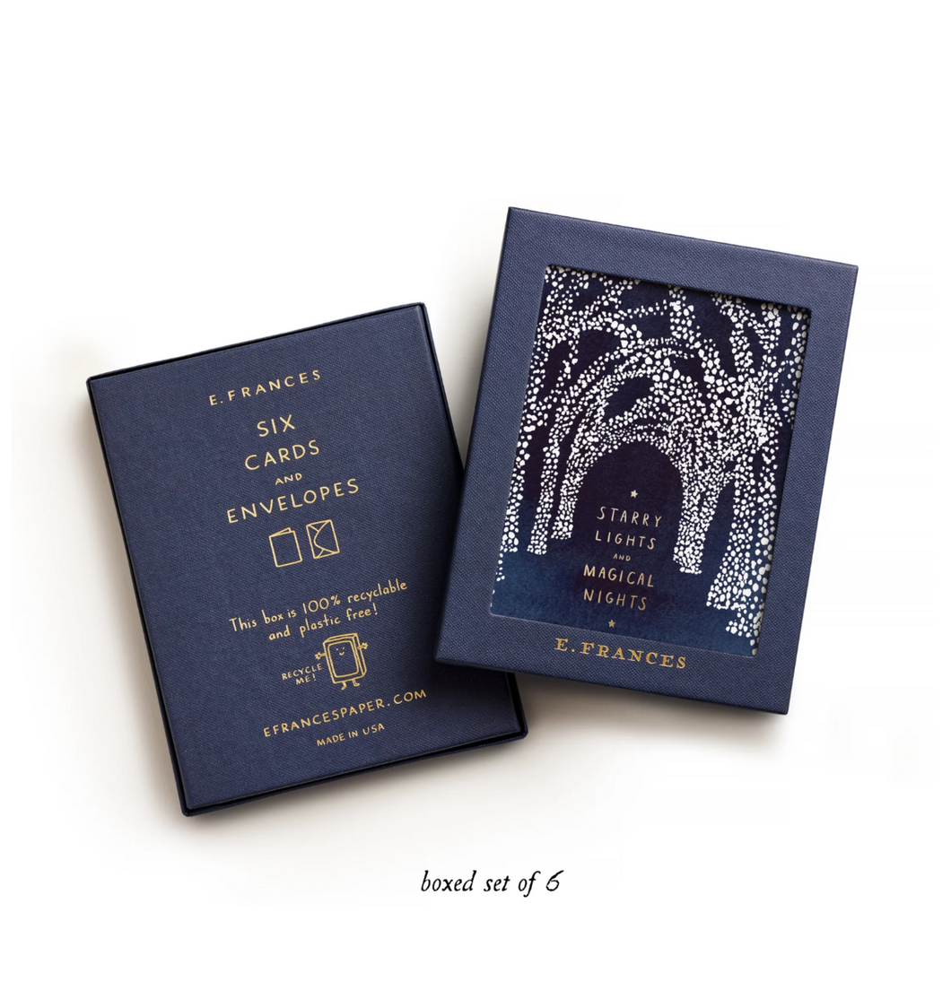 Starry Lights Holiday Card Boxed Set | E. Frances Paper