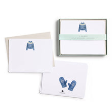 Load image into Gallery viewer, Sweater Weather Flat Note Set | E. Frances Paper