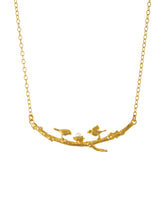Load image into Gallery viewer, Two Birds on a Branch Necklace | Alex Monroe