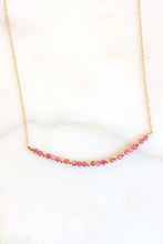 Load image into Gallery viewer, Tourmaline Bar Necklace | Mickey Lynn