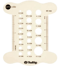 Load image into Gallery viewer, Knitting Needle Gauge | Tulip
