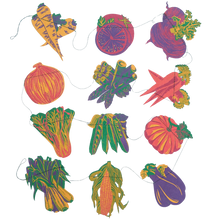 Load image into Gallery viewer, Vegetable Sewn Garland | East End Press Ltd.