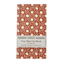 Load image into Gallery viewer, Very Slim List Book | Cambridge Imprint