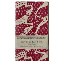 Load image into Gallery viewer, Very Slim List Book | Cambridge Imprint