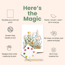 Load image into Gallery viewer, Watercolor Hand-Painted Postcard Kit: Botanicals | Breathe People