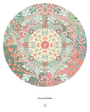 Load image into Gallery viewer, William Morris 500-Piece Circular Jigsaw Puzzle | Pomegranate