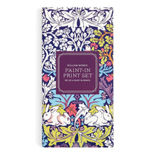 Load image into Gallery viewer, William Morris Paint-In Print Set | Galison