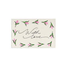 Load image into Gallery viewer, With Love Rosebuds Hand Painted Greeting Card | Scribble &amp; Daub