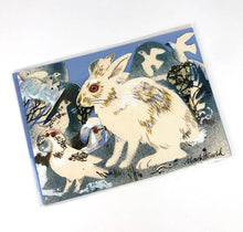 Load image into Gallery viewer, Art Angels | Winter Wildlife Collage Card by Mark Hearld