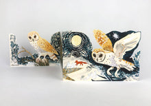 Load image into Gallery viewer, Silent Flight Collage Card by Mark Hearld | Art Angels