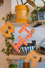 Load image into Gallery viewer, Bright Happy Birthday Sewn Garland | East End Press