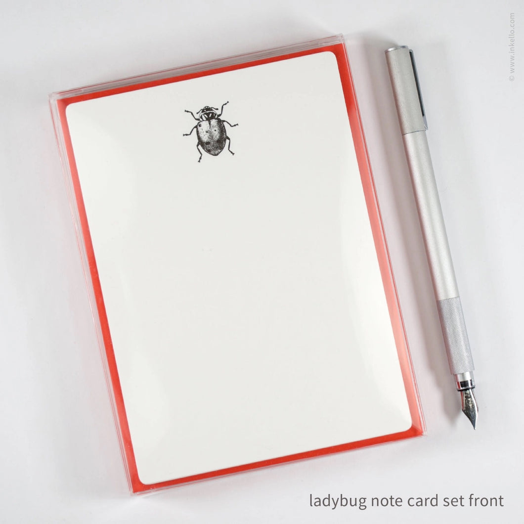Flat Note Card Sets | Inkello Letterpress