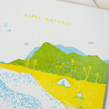Load image into Gallery viewer, Beachy Birthday | Homework Letterpress Studio
