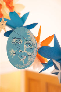 Man on the Moon Sewn Garland | East End Press