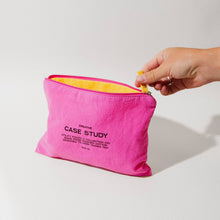 Load image into Gallery viewer, Washed Cotton Zipper Pouch Candy | Case Study