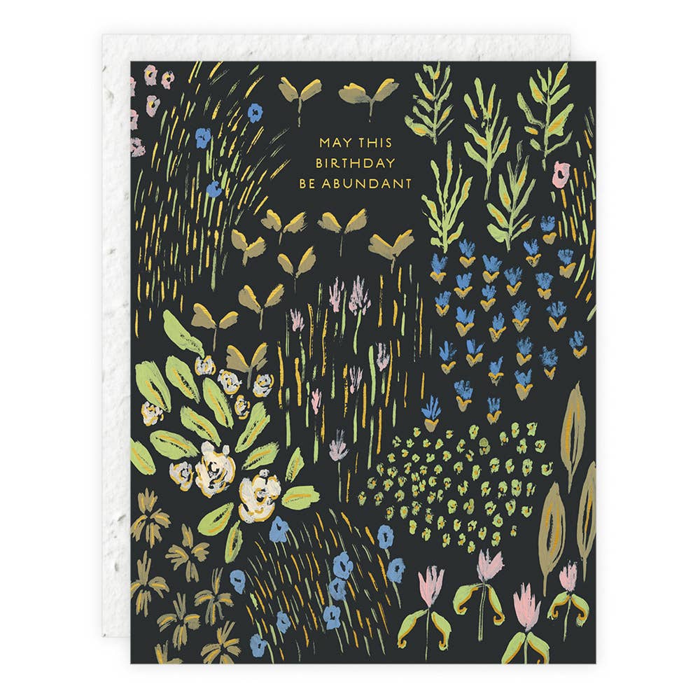 Abundance - Birthday Card | Seedlings