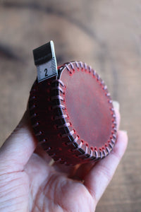 Hand-Stitched Leather Tape Measures | NNK Press