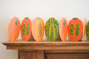 Pumpkins Concertina Garland | East End Press