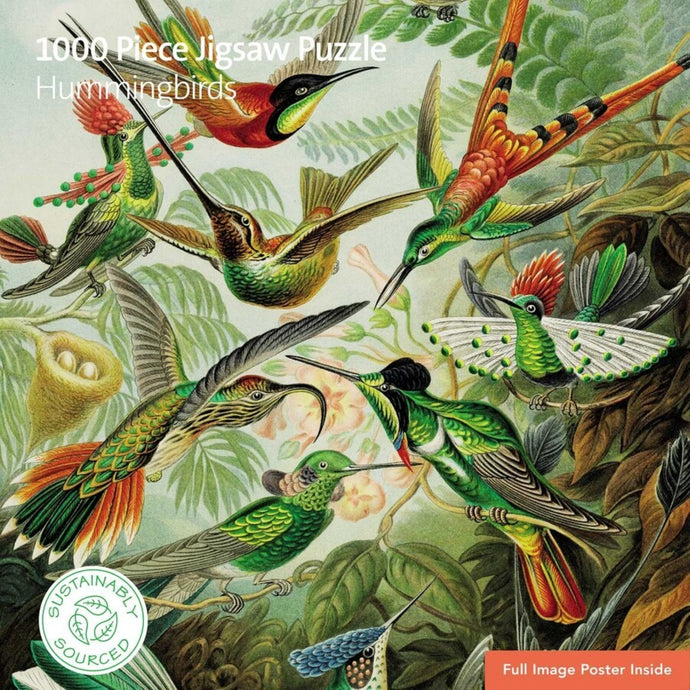 Hummingbirds Jigsaw Puzzle | Ernst Haeckle