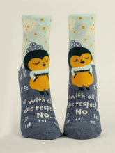 Load image into Gallery viewer, Women's Ankle Socks | Blue Q