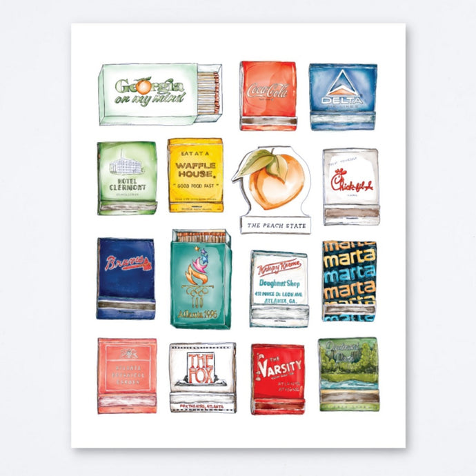 Art Print | Mighty Strike Match Club